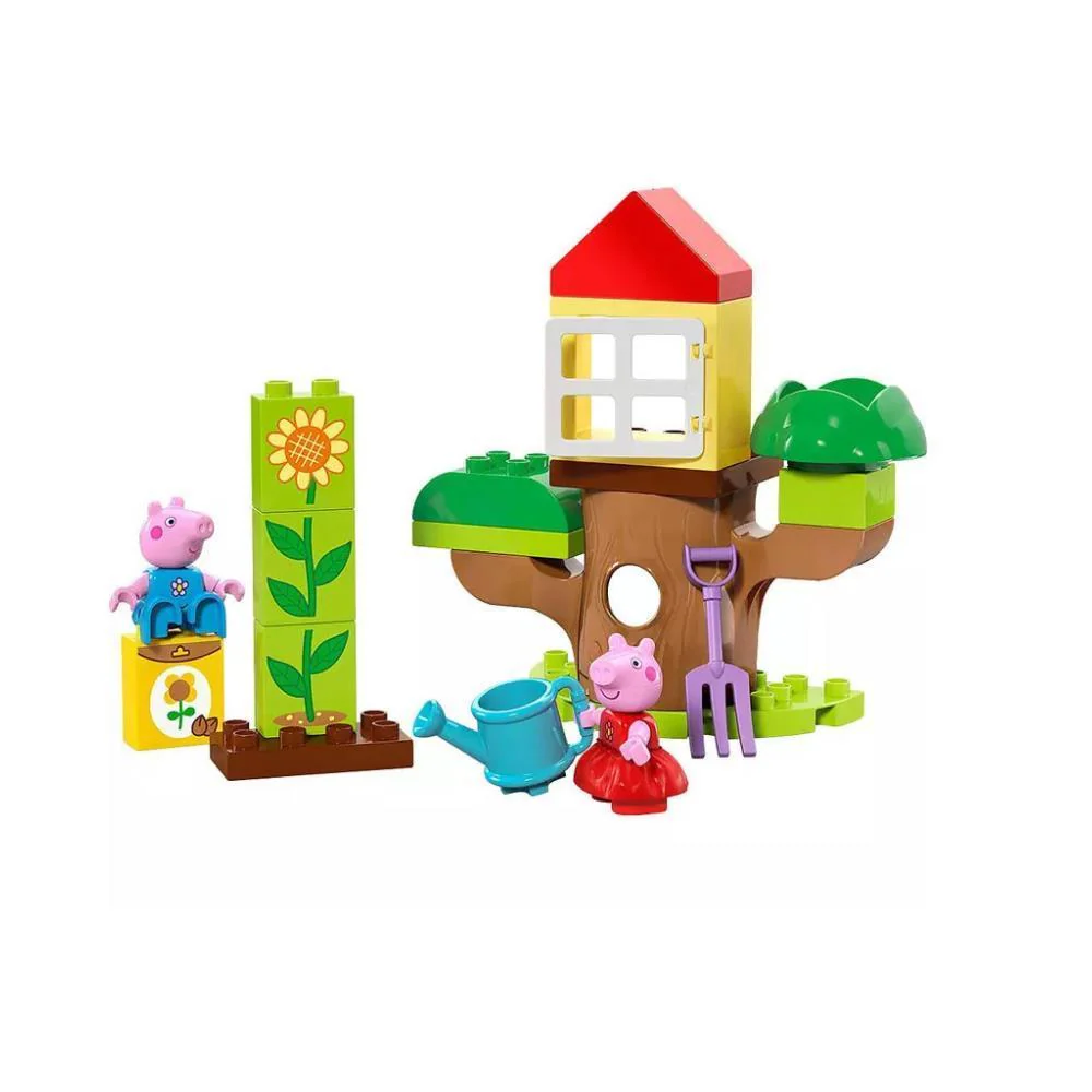 Lego Duplo Peppa Pig Jardim e Casa da Árvore 20 Peças - Image 2