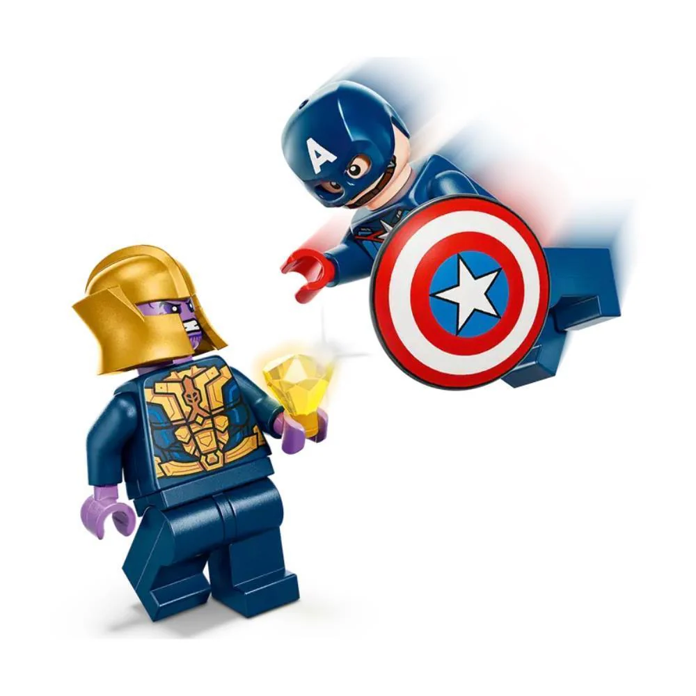 Lego Marvel Capitão América Contra Thanos 107 Peças - Image 5