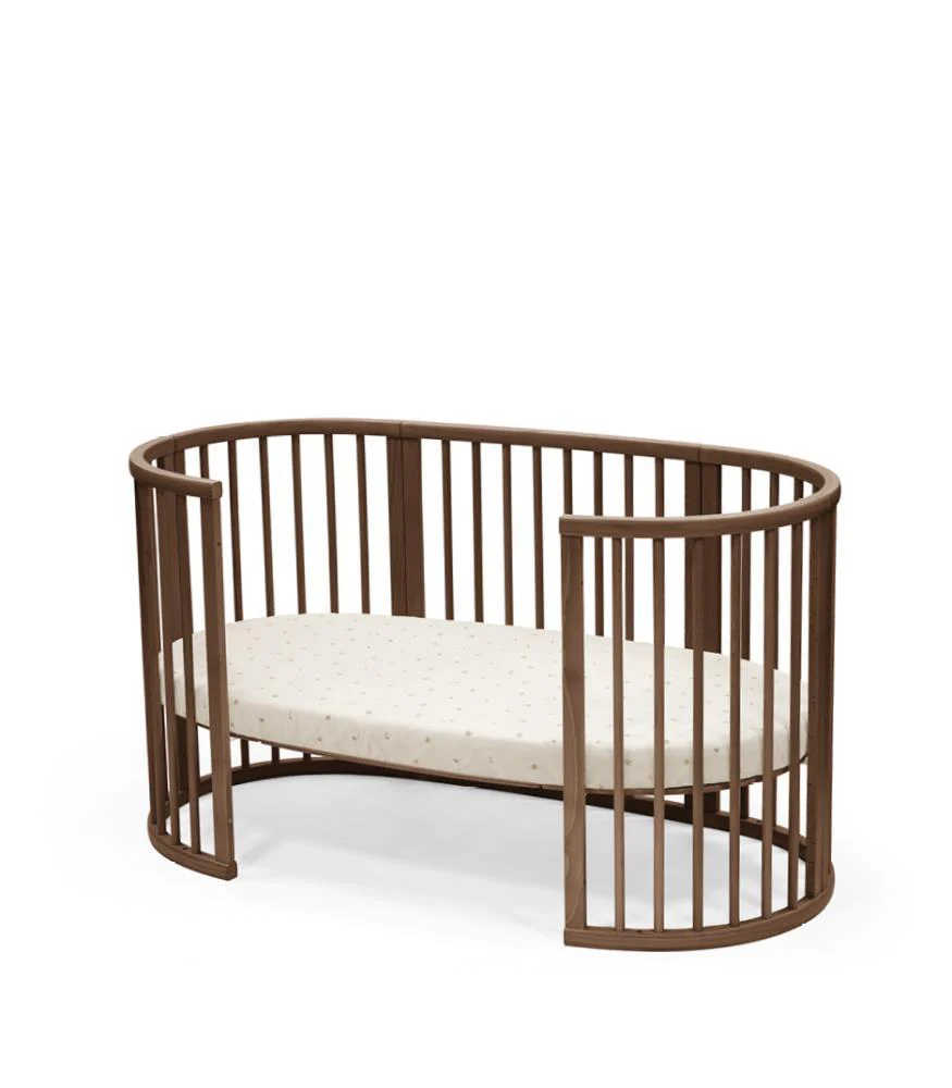Lençol Ajustável para Cama Stokke Sleepi V3 Flower Ecru - Image 3