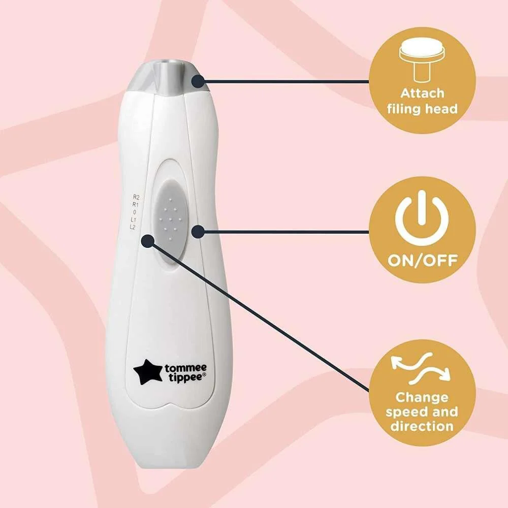 Lima de Unhas Elétrica Tomme Tippee para Bebé - Image 3