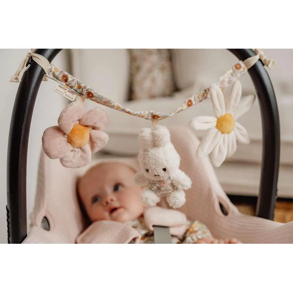 Little Dutch Cadeia de Brinquedos Miffy Vintage Flowers - Image 6