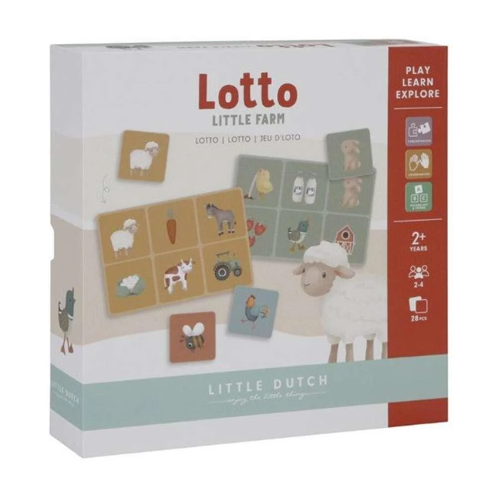 Jogo Loto Little Dutch Little Farm 28 Peças - Image 2