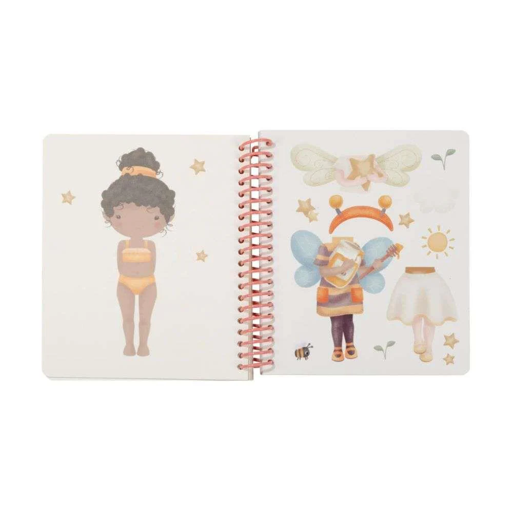 Livro Little Dutch Dress Me Up Rosa & Friends - Image 2
