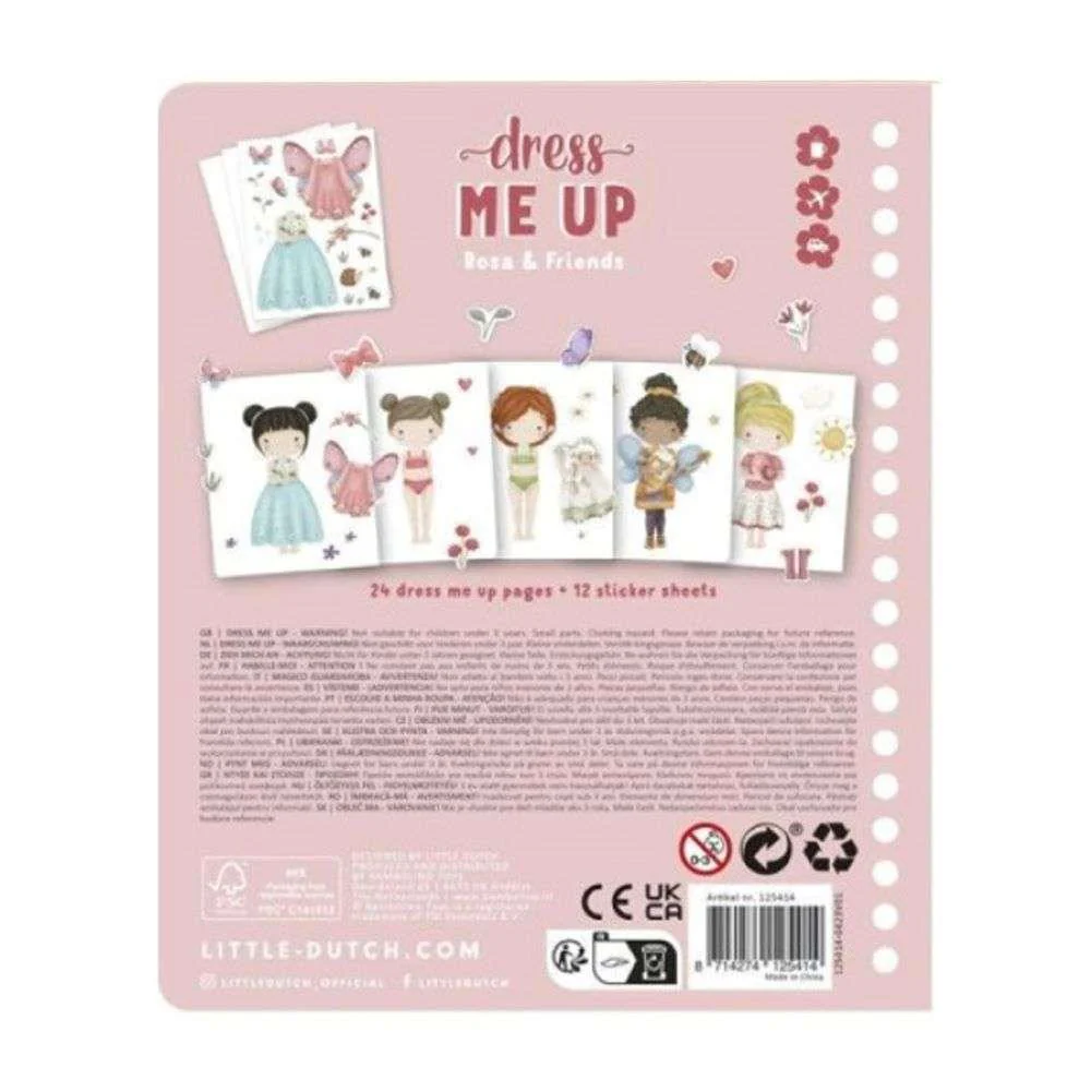 Livro Little Dutch Dress Me Up Rosa & Friends - Image 4