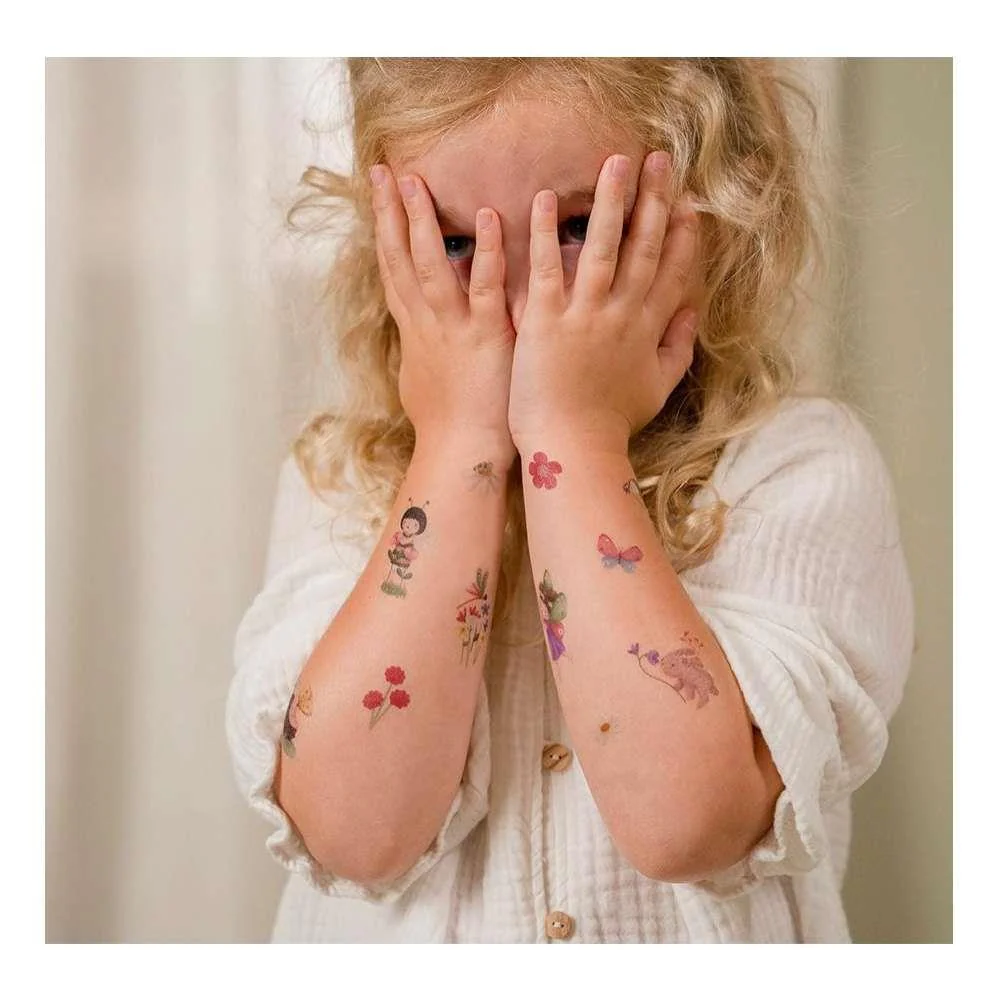 Tatuagens Temporárias Little Dutch Rosa & Friends - Image 4