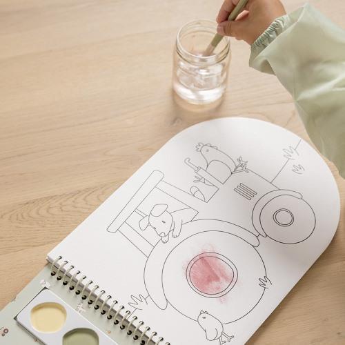 Livro para Colorir com 4 Aguarelas Little Dutch Little Farm - Image 4