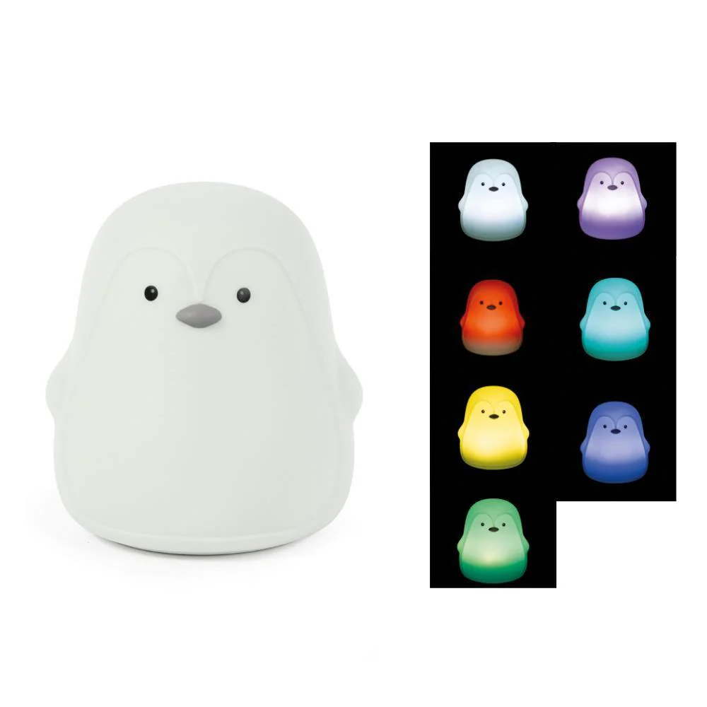 Luz de Presença em Silicone Walking Mum Penguin Mint - Image 2