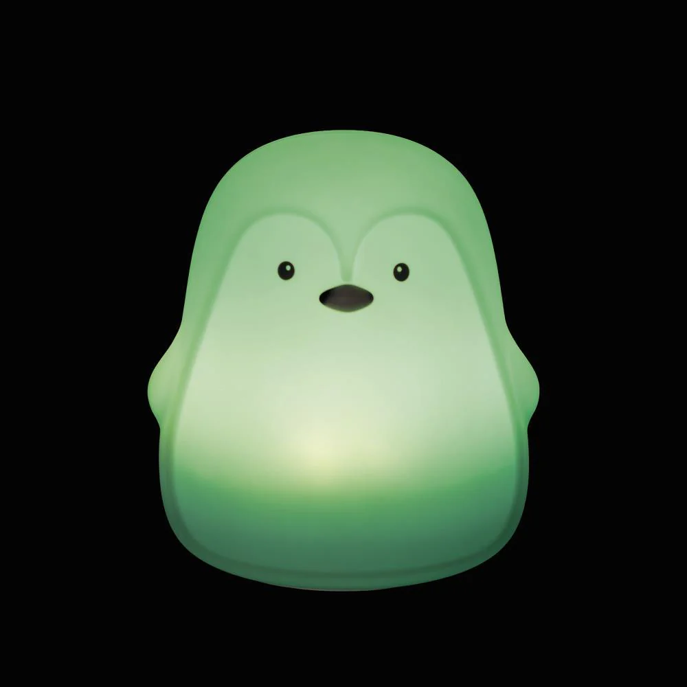 Luz de Presença em Silicone Walking Mum Penguin Mint - Image 6