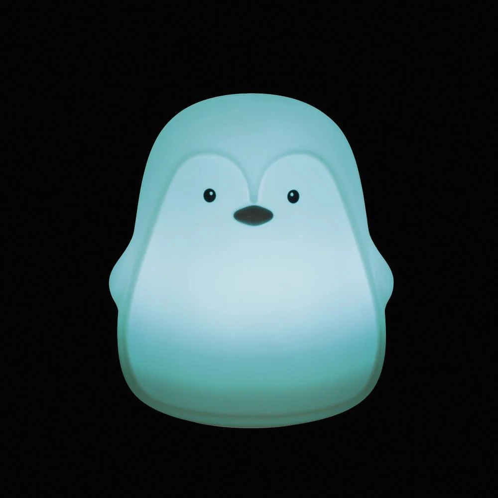 Luz de Presença em Silicone Walking Mum Penguin Mint - Image 9