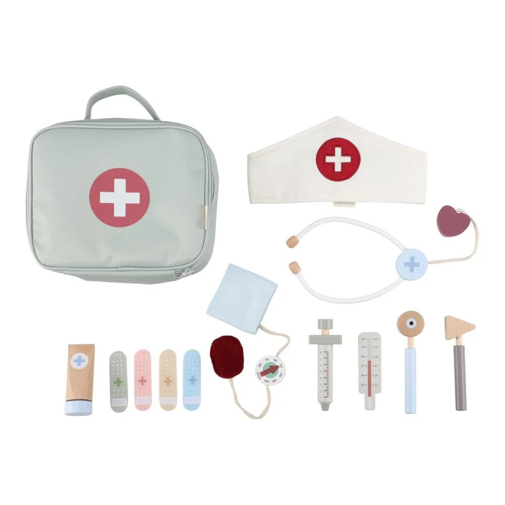 Mala de Médico Little Dutch com 10 Acessórios em Madeira - Image 4