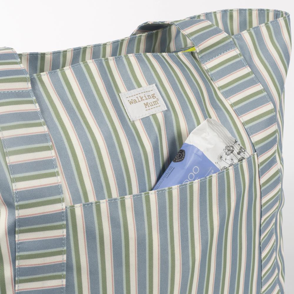 Mala de Praia com Rede Anti-Areia Walking Mum Summer Strips - Image 5