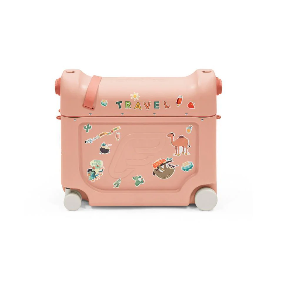 Mala de Viagem Stokke JetKids BedBox Ride-On Coral Pink - Image 5