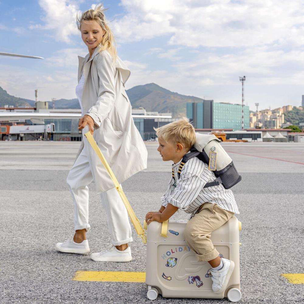 Mala de Viagem Stokke JetKids BedBox Ride-On Moonglow White - Image 10