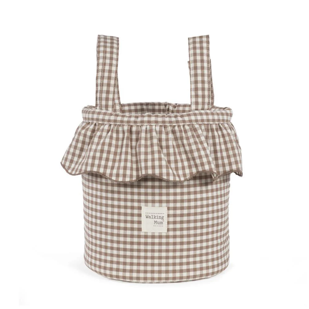 Mala Organizadora Walking Mum Bucket Praliné Vichy Moka