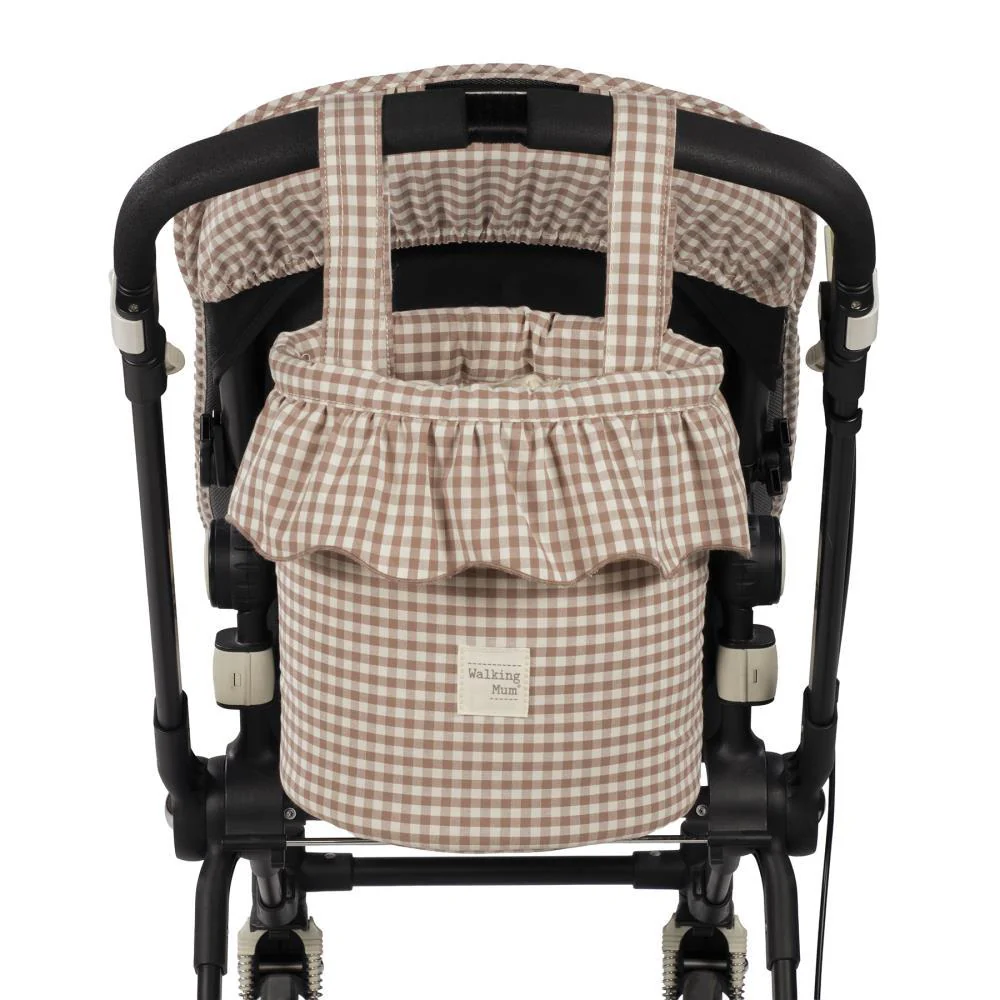 Mala Organizadora Walking Mum Bucket Praliné Vichy Moka - Image 8