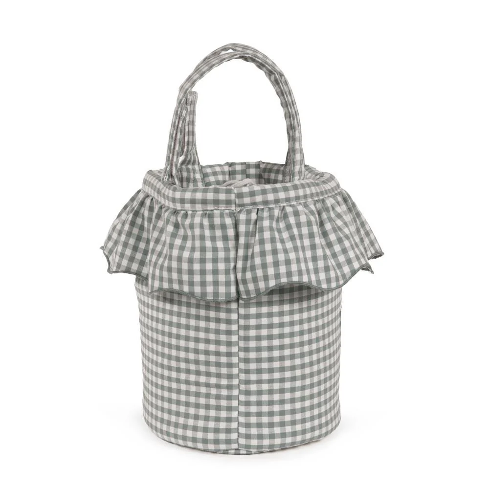 Mala Organizadora Walking Mum Bucket Praliné Vichy Matcha - Image 5