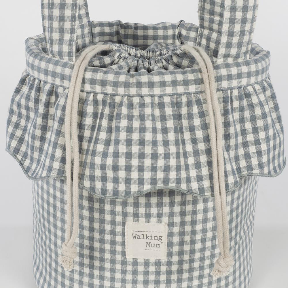 Mala Organizadora Walking Mum Bucket Praliné Vichy Matcha - Image 7