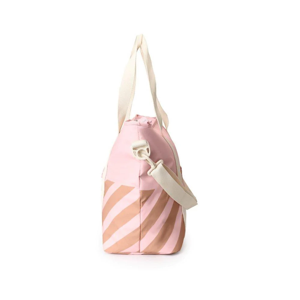 Mala Térmica XL Monnëka Stripes Pink 41x36cm - Image 2