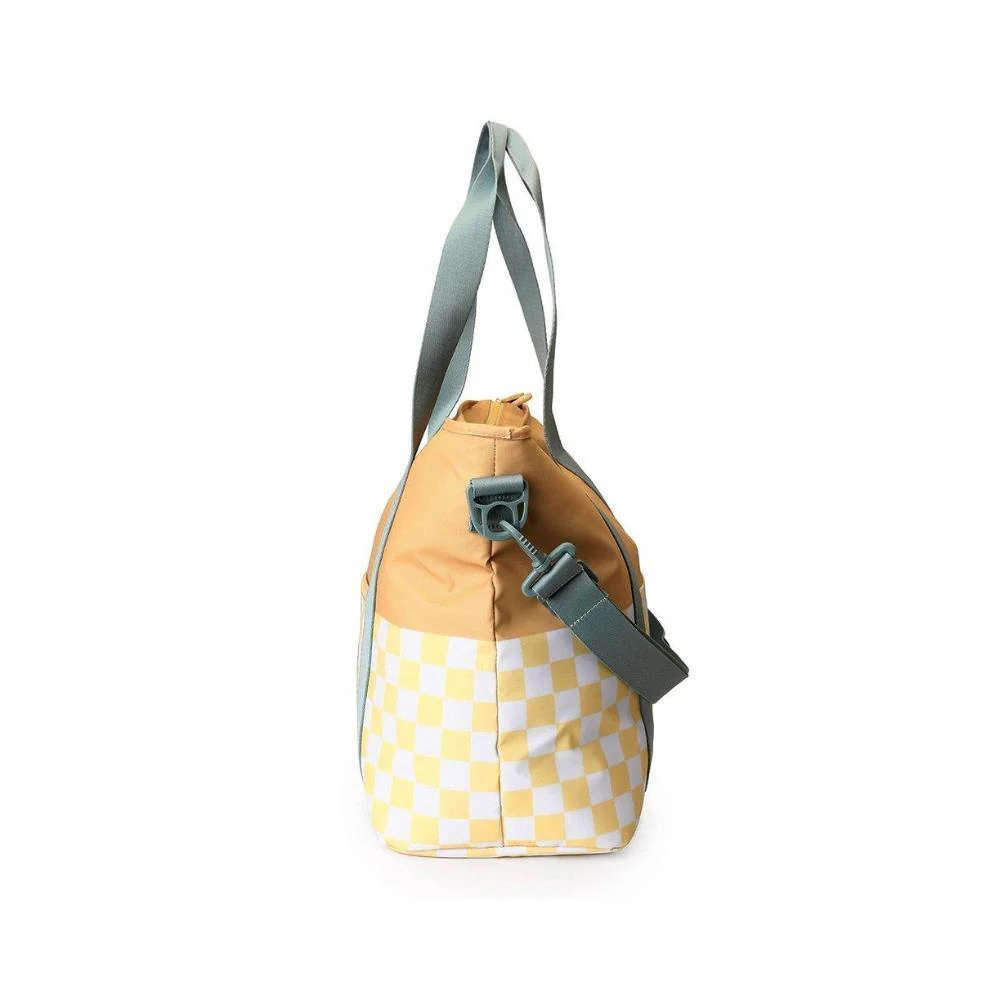 Mala Térmica XL Monnëka Stripes Yellow Chest 41x36cm - Image 2