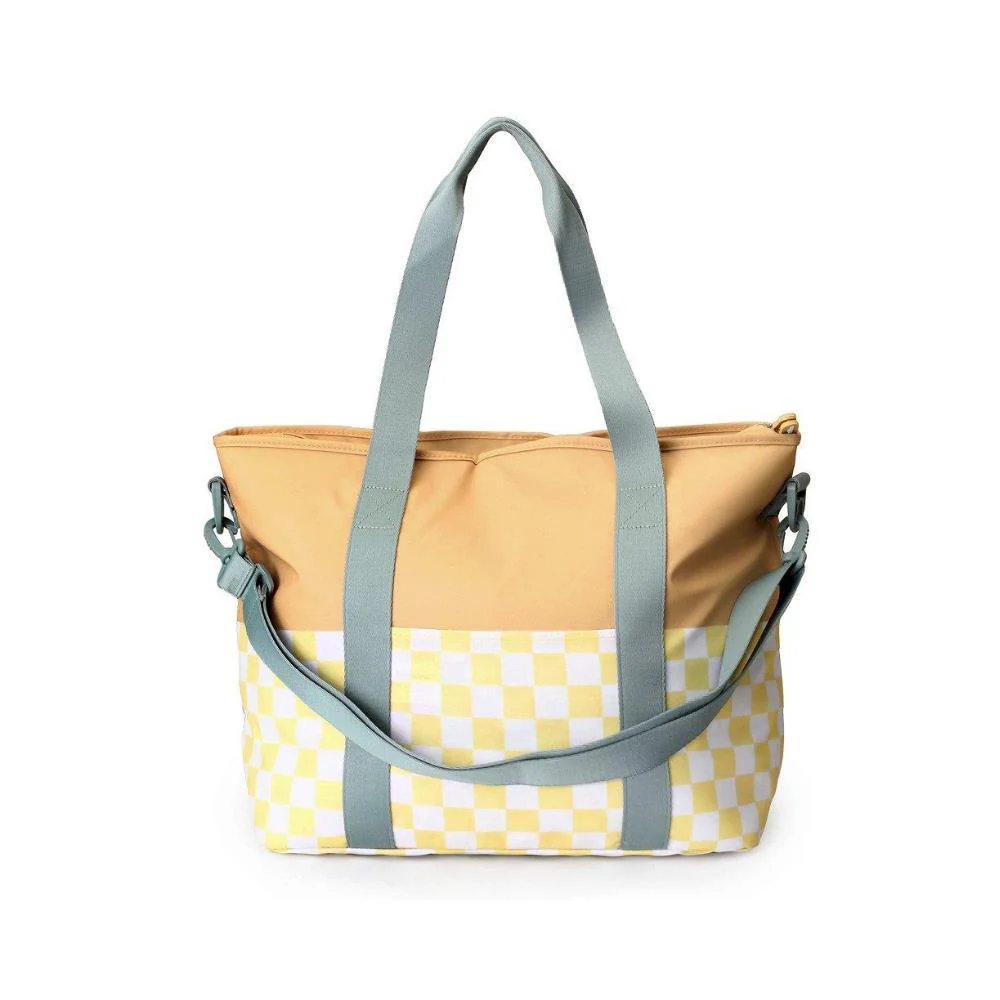 Mala Térmica XL Monnëka Stripes Yellow Chest 41x36cm - Image 3