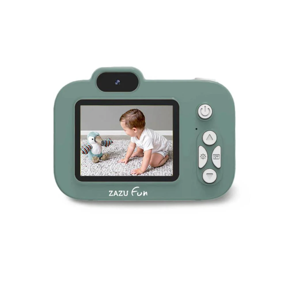 Máquina Fotográfica Digital Zazu Kids Green - Image 2