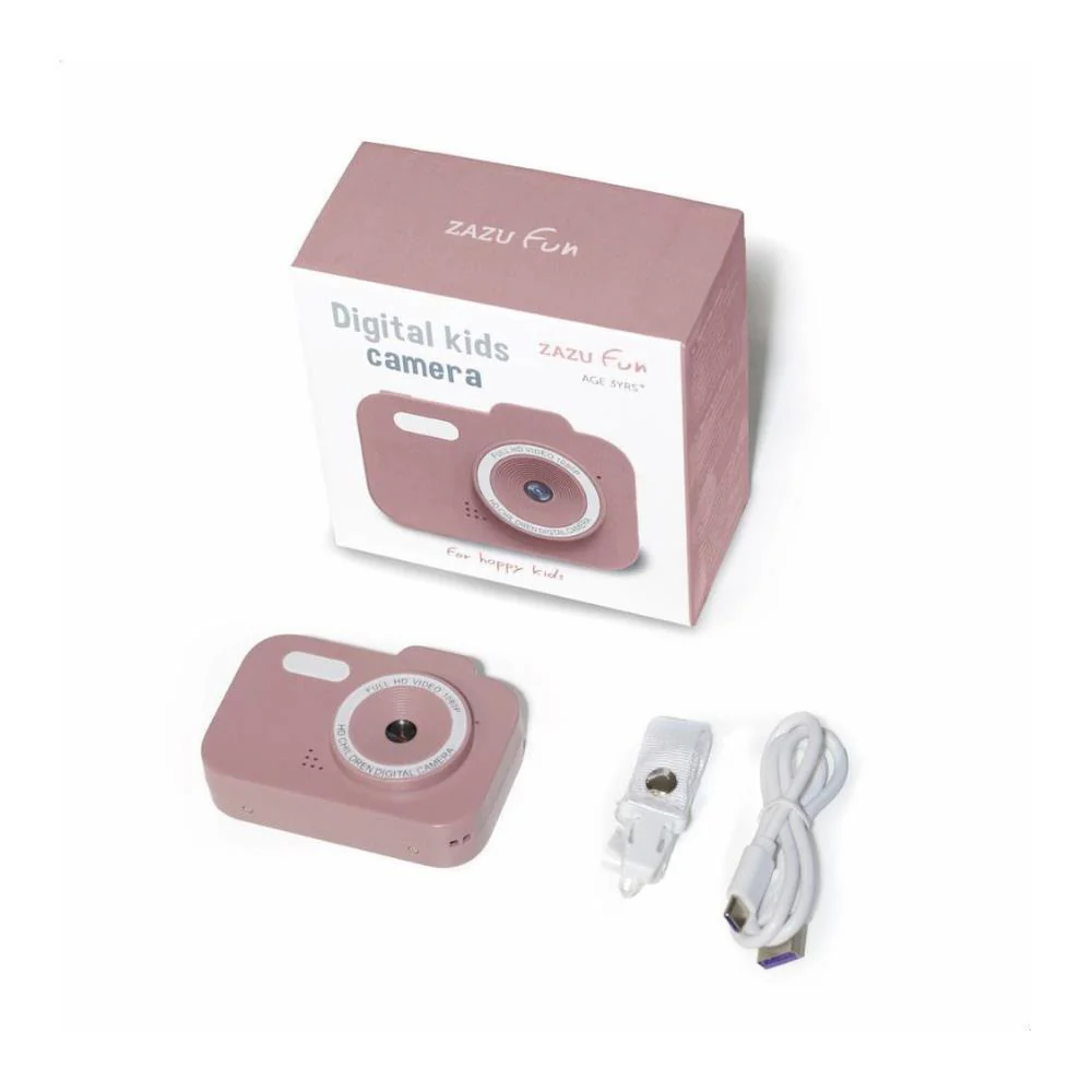 Máquina Fotográfica Digital Zazu Kids Pink - Image 3