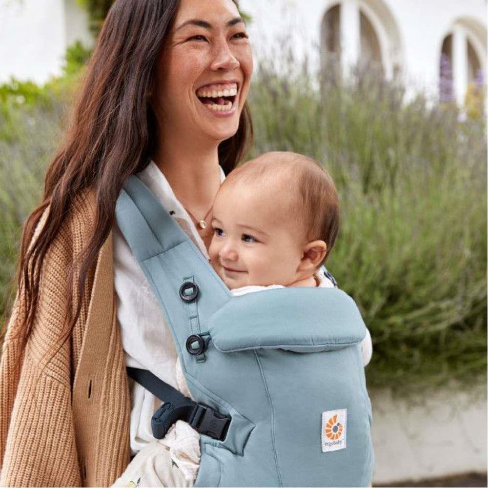 Marsúpio/Porta-Bebés Ergobaby Adapt Soft Touch Slate Blue - Image 6