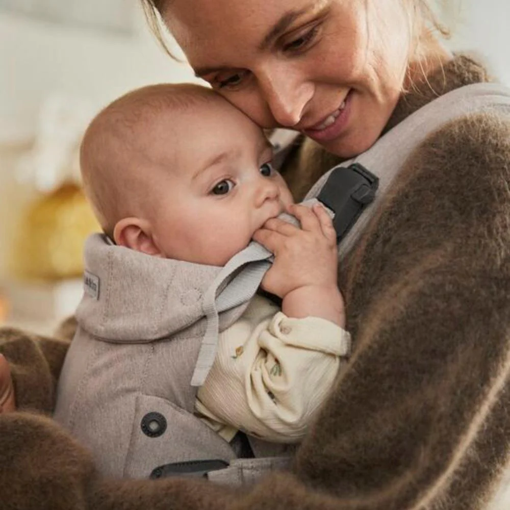 Marsúpio/Porta-Bebés BabyBjörn Harmony Melange Light Beige - Image 15