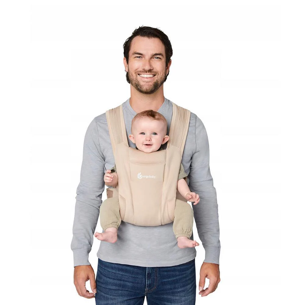Marsúpio/Porta-Bebés Ergobaby Embrace Mesh Cream - Image 11