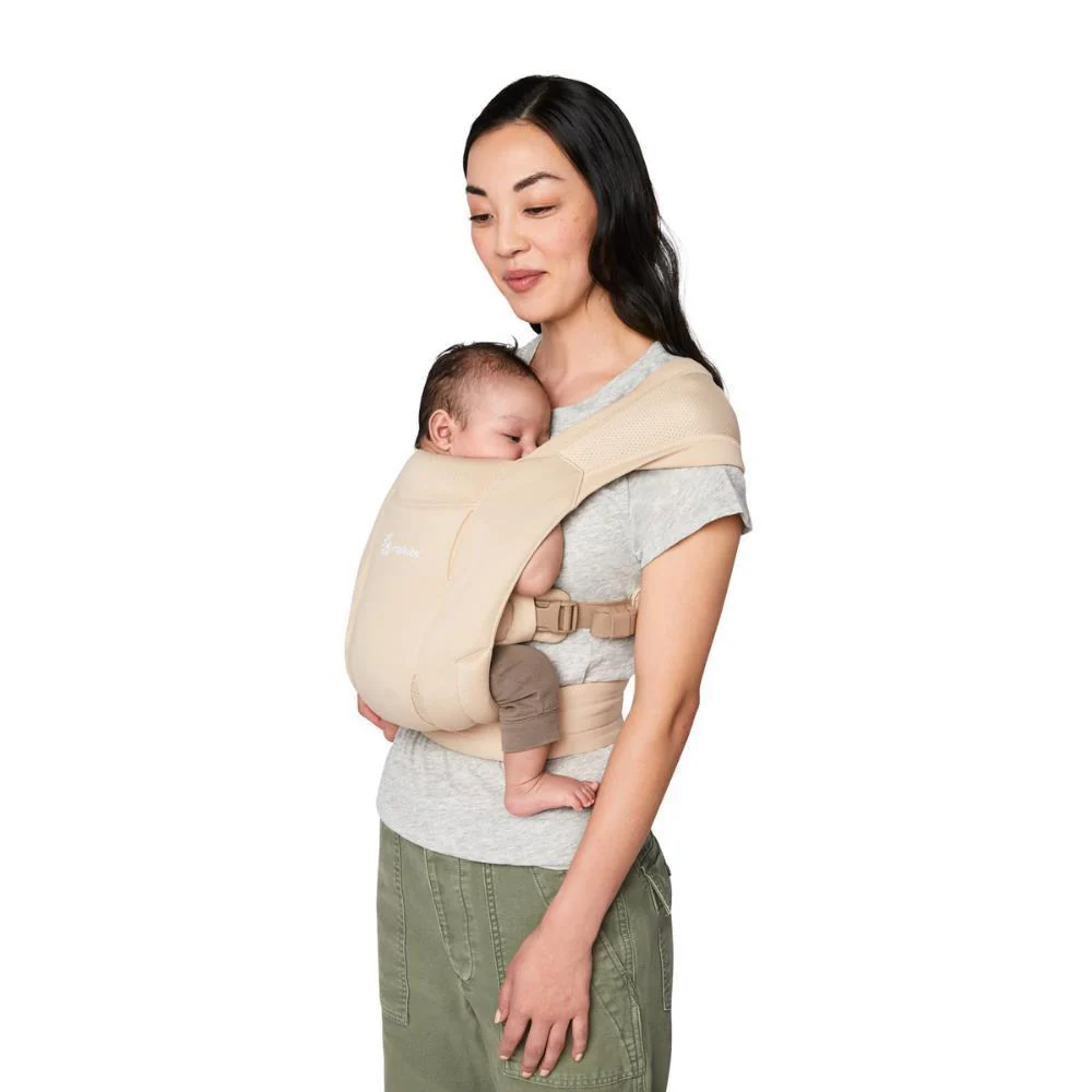 Marsúpio/Porta-Bebés Ergobaby Embrace Mesh Cream - Image 12