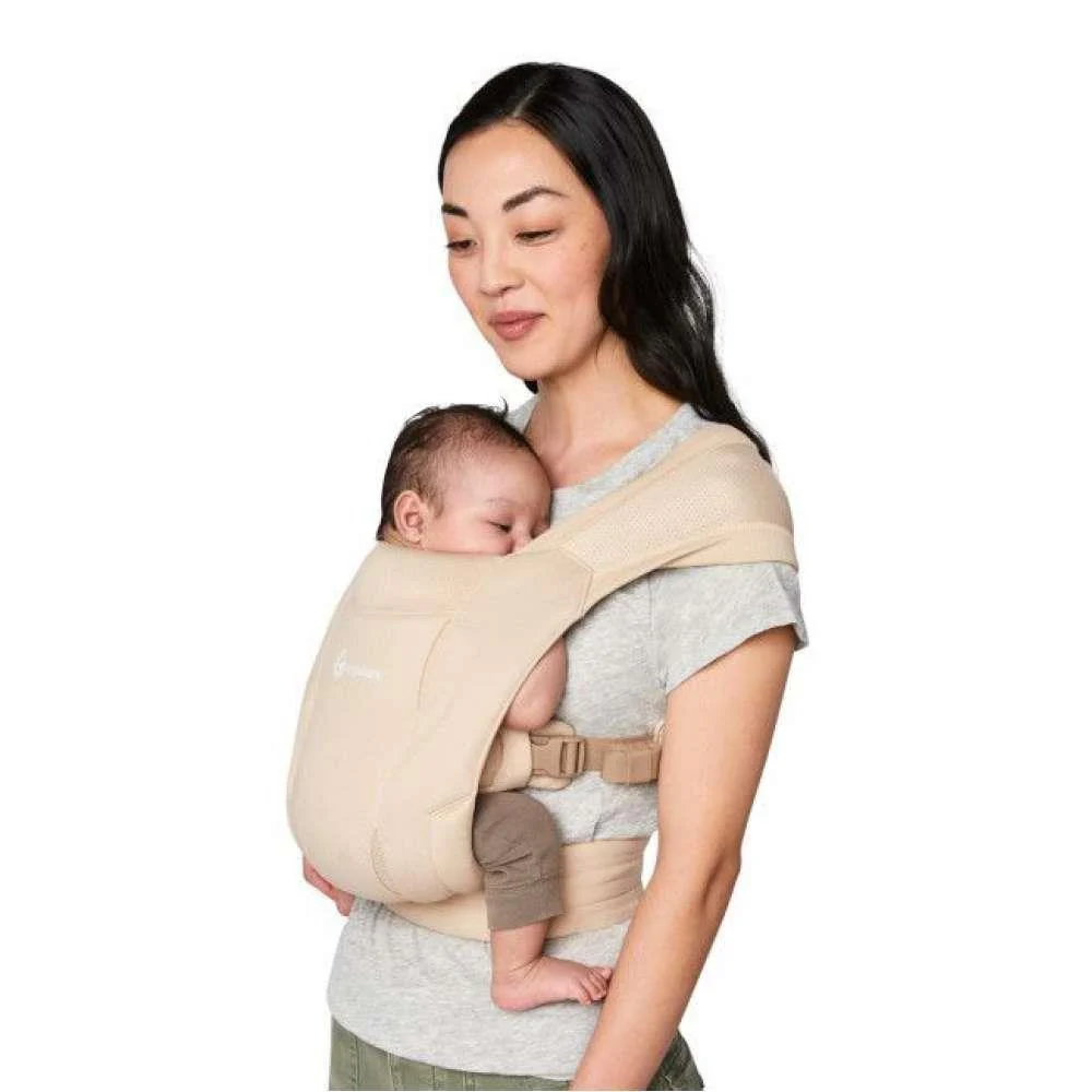 Marsúpio/Porta-Bebés Ergobaby Embrace Mesh Cream - Image 5