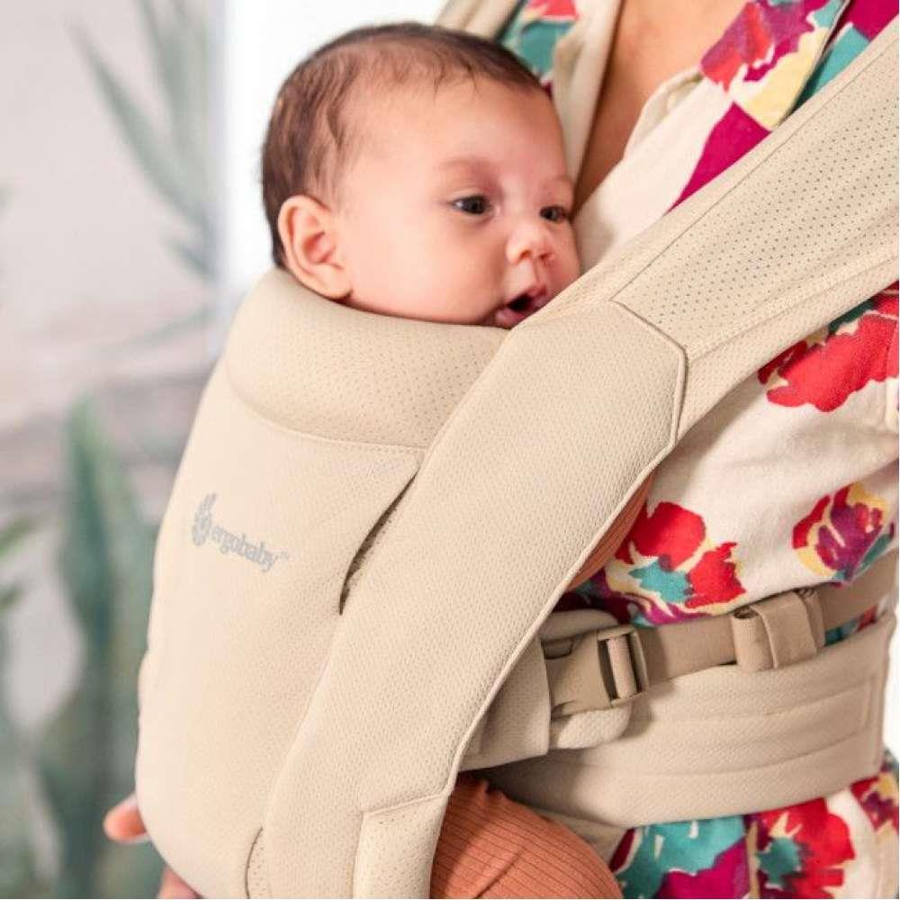 Marsúpio/Porta-Bebés Ergobaby Embrace Mesh Cream - Image 6