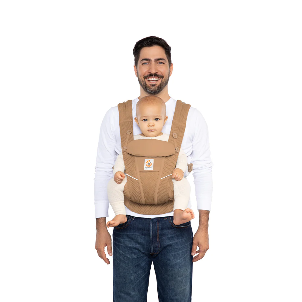 Marsúpio/Porta-Bebés Ergobaby Omni Breeze Camel Brown - Image 7