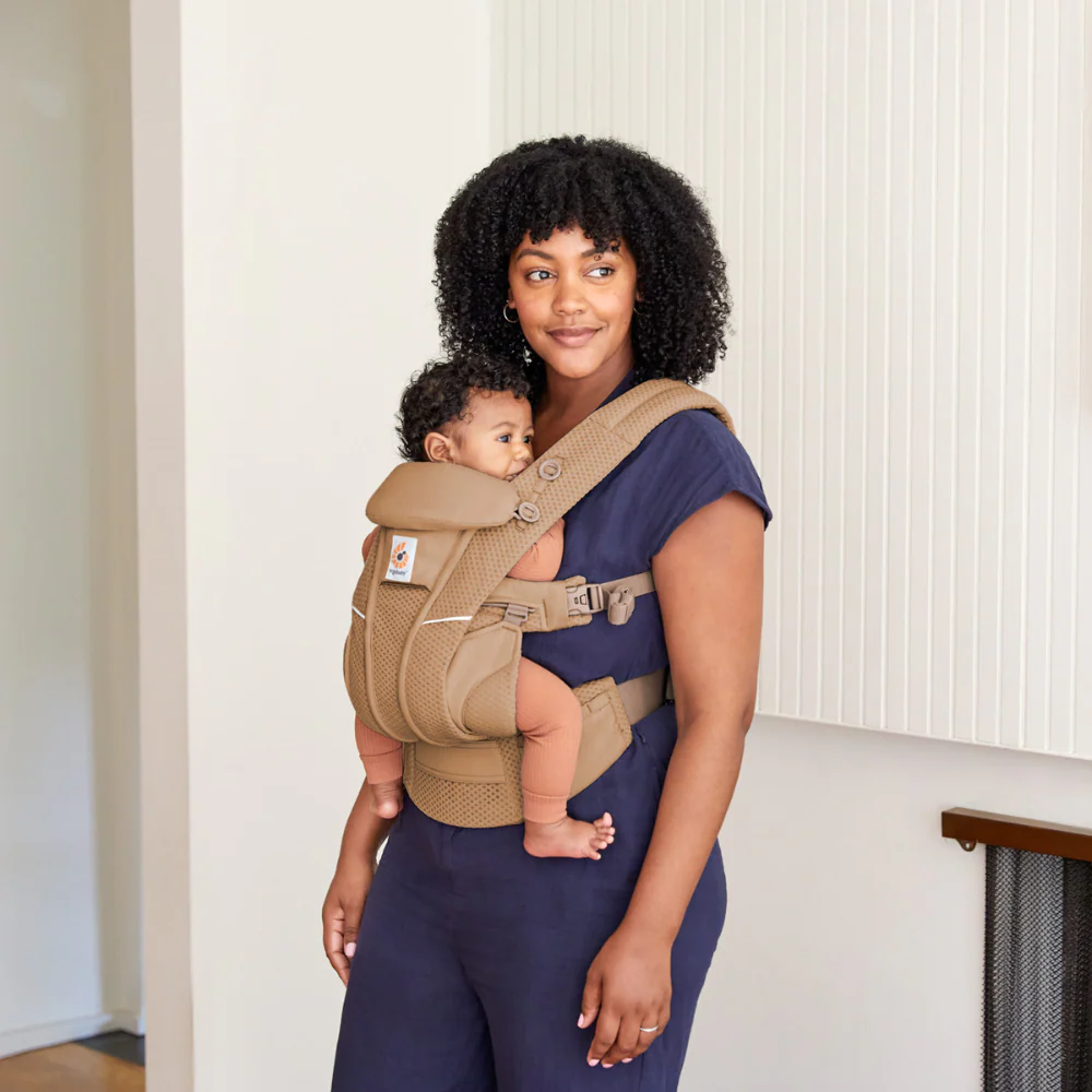 Marsúpio/Porta-Bebés Ergobaby Omni Breeze Camel Brown - Image 9