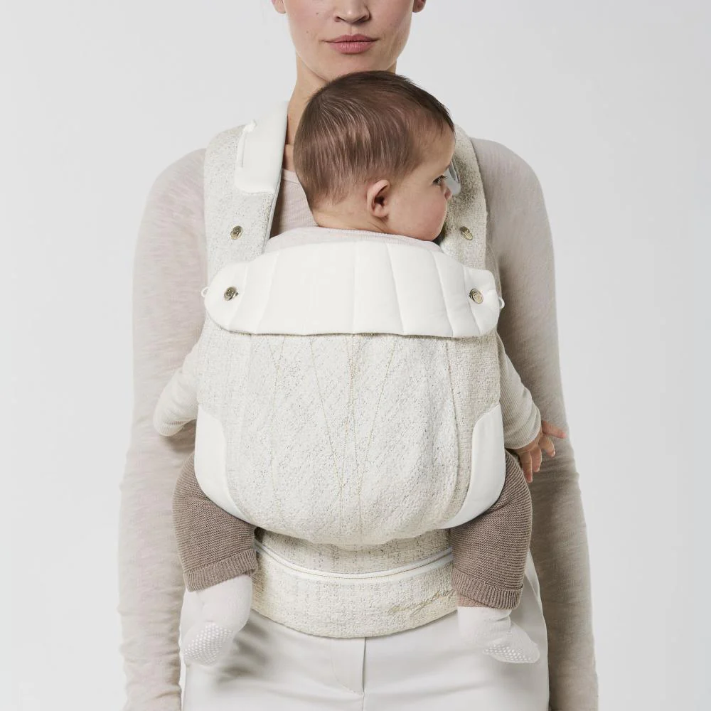 Marsúpio/Porta-Bebés Cybex Platinum Coya Bouclé Cream White - Image 6