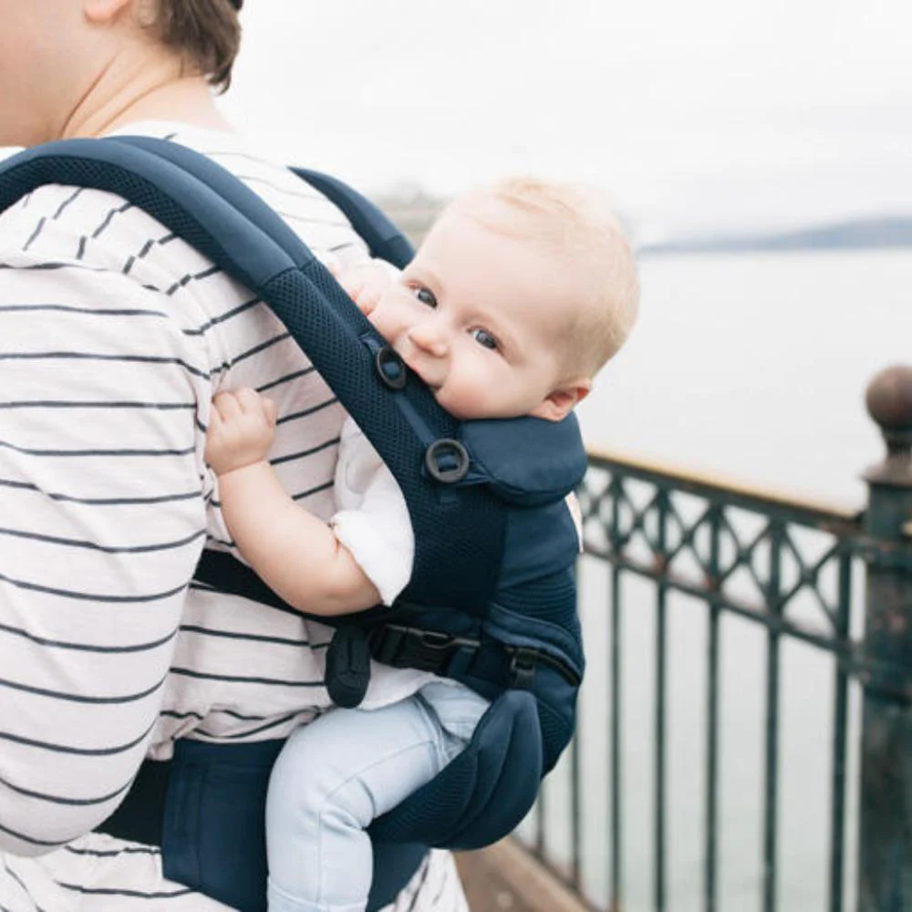 Marsúpio/Porta-Bebés Ergobaby Omni Classic Mesh Midnight Blue - Image 13