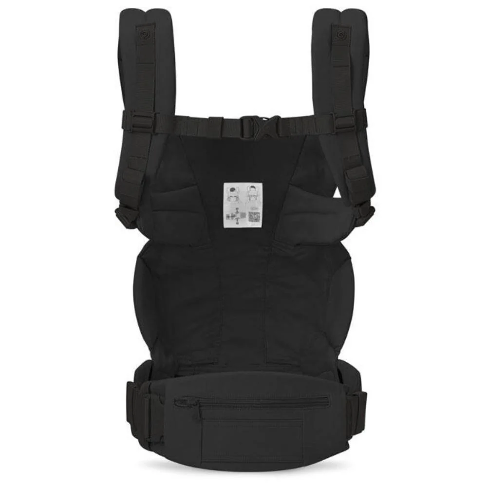 Marsúpio/Porta-Bebés Ergobaby Omni Deluxe Cotton Onyx Black - Image 5