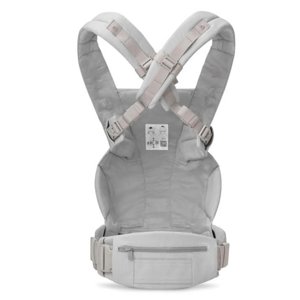 Marsúpio/Porta-Bebés Ergobaby Omni Deluxe Cotton Pearl Grey - Image 4