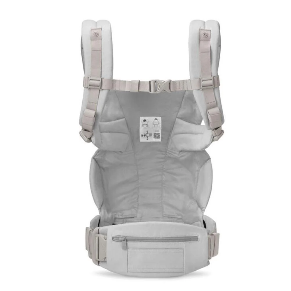 Marsúpio/Porta-Bebés Ergobaby Omni Deluxe Cotton Pearl Grey - Image 5