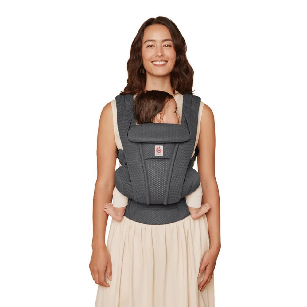 Marsúpio/Porta-Bebés Ergobaby Omni Deluxe Mesh Graphite Grey - Image 7
