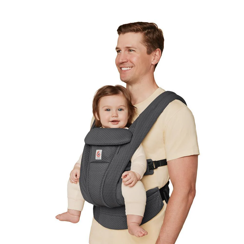 Marsúpio/Porta-Bebés Ergobaby Omni Deluxe Mesh Graphite Grey - Image 8