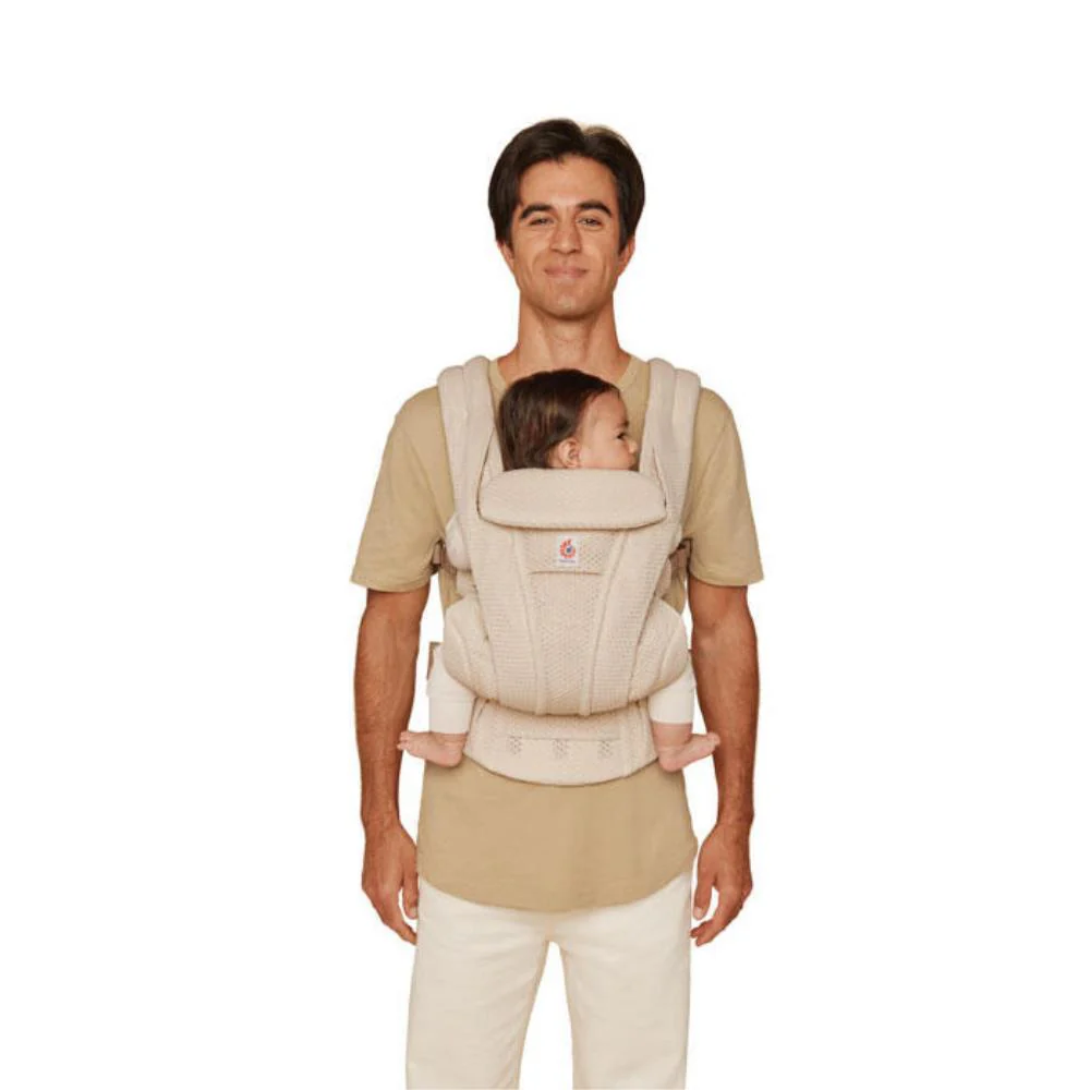 Marsúpio/Porta-Bebés Ergobaby Omni Deluxe Mesh Natural Beige - Image 7