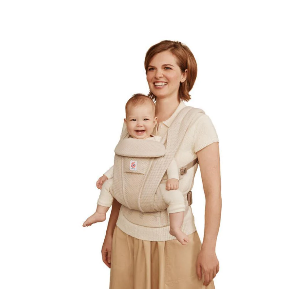 Marsúpio/Porta-Bebés Ergobaby Omni Deluxe Mesh Natural Beige - Image 8