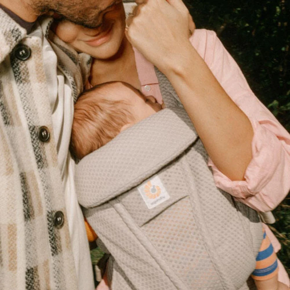 Marsúpio/Porta-Bebés Ergobaby Omni Deluxe Mesh Pearl Grey - Image 12