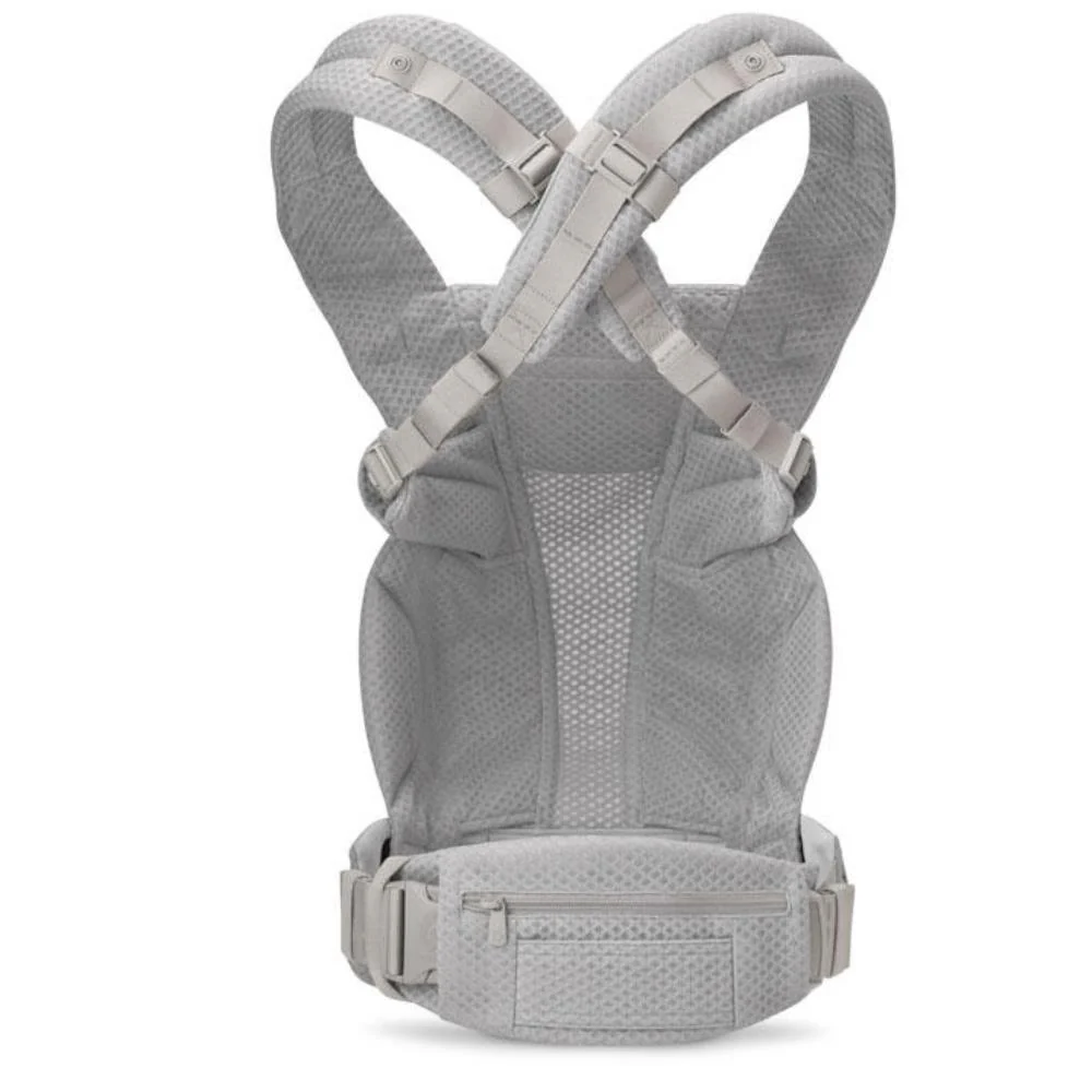 Marsúpio/Porta-Bebés Ergobaby Omni Deluxe Mesh Pearl Grey - Image 6