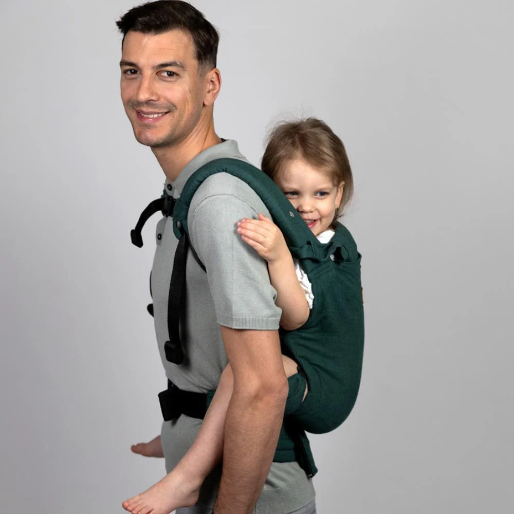 Marsúpio/Porta-Bebés Isara Elite Evergreen Linen - Image 4