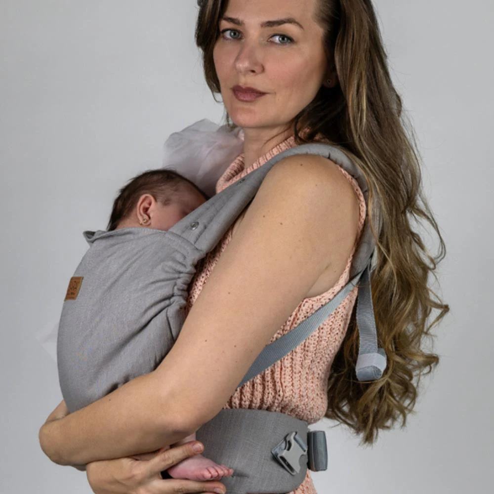 Marsúpio/Porta-Bebés Isara Elite Misty Linen - Image 5