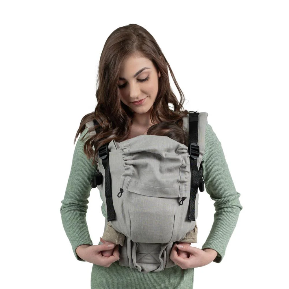 Marsúpio/Porta-Bebés Isara The One Linen Misty