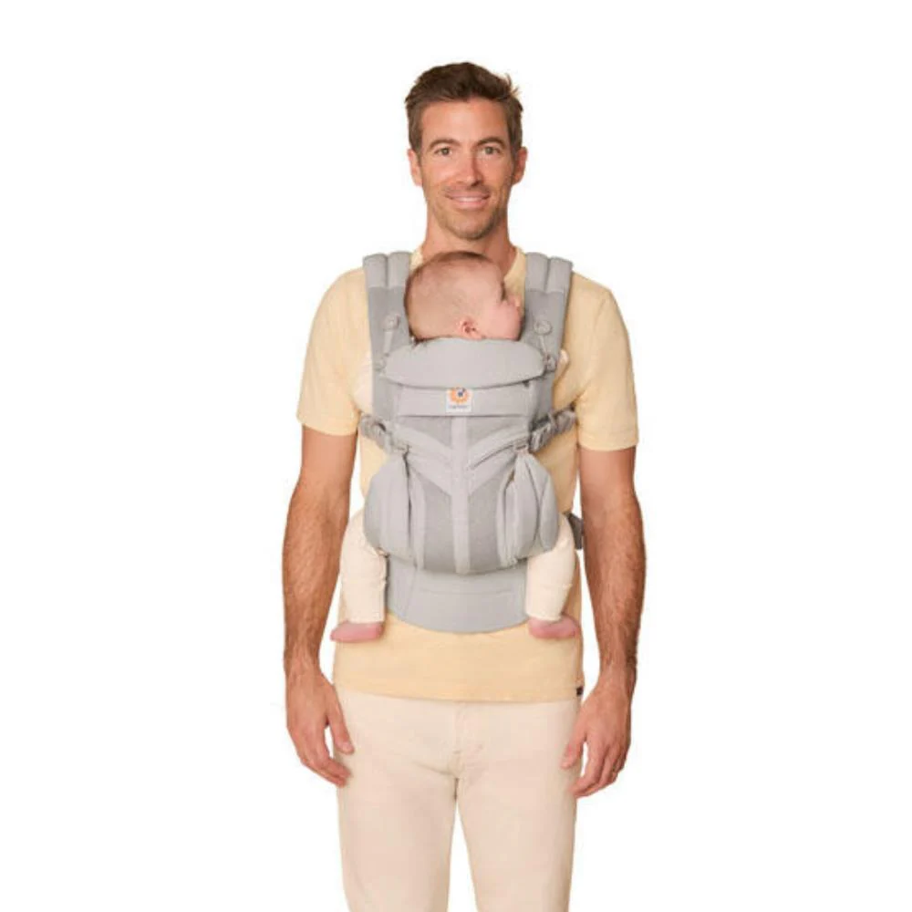 Marsúpio/Porta-Bebés Ergobaby Omni Classic Mesh Pearl Grey - Image 5