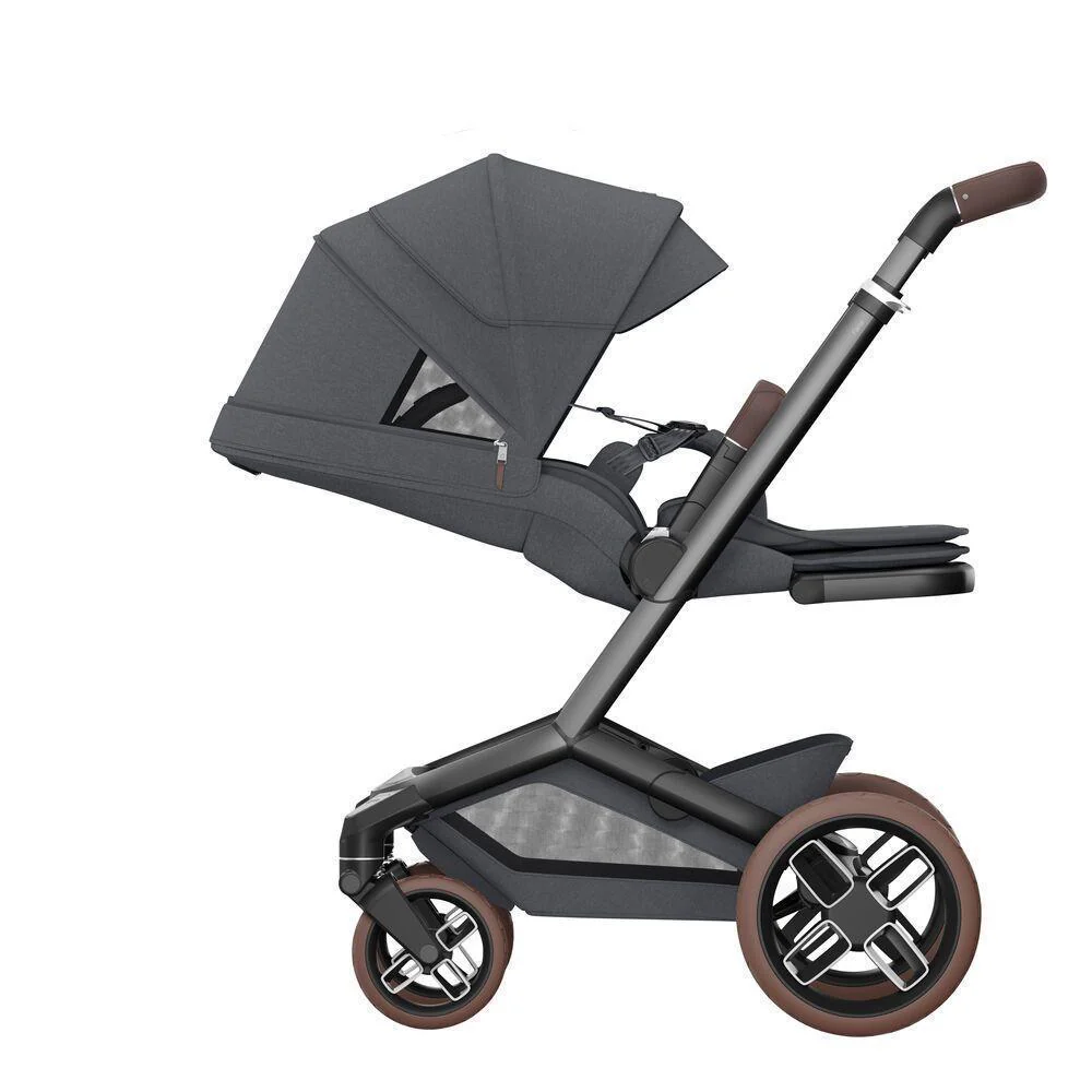 Maxi-Cosi Duo Carrinho + Alcofa Fame Twillic Graphite - Image 5
